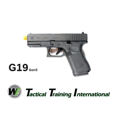 [WE] Glock19 Gen5 - 리얼 폰트 / 리얼 음각